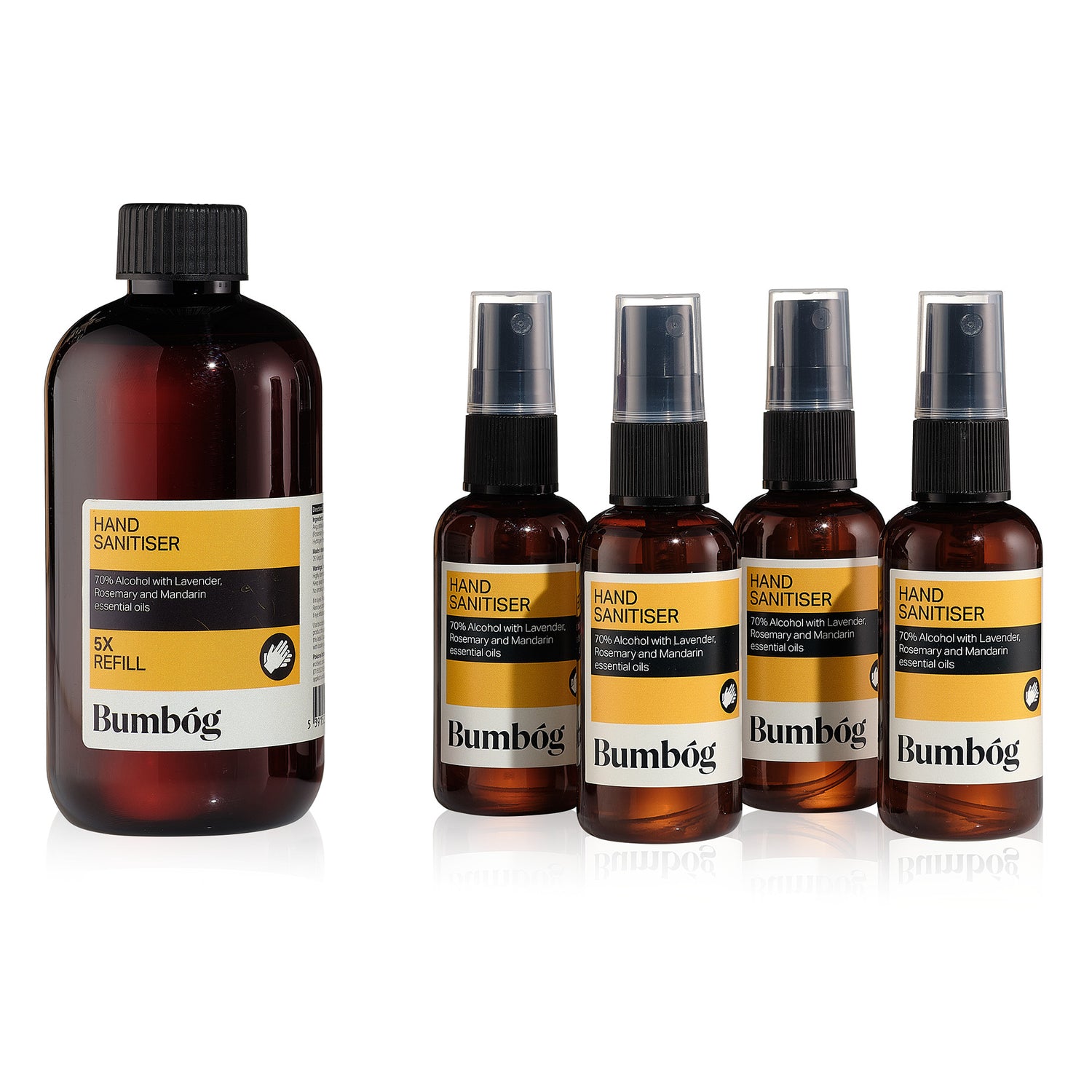 Bumbóg hand sanitisers