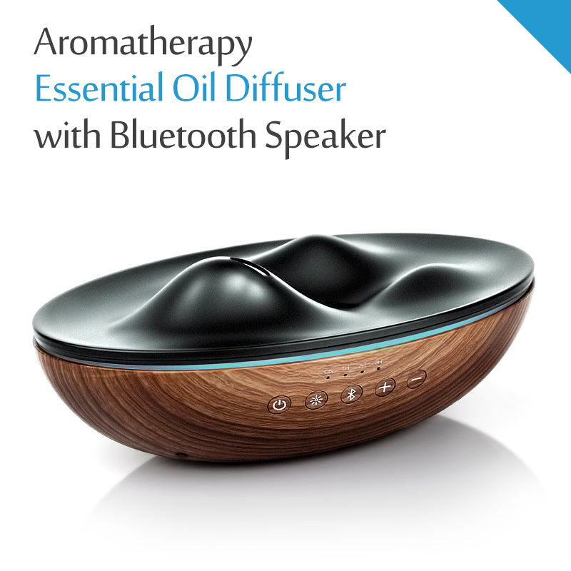Gratia naturals™-Oil Diffuser With Bluetooth Speaker – Gratia